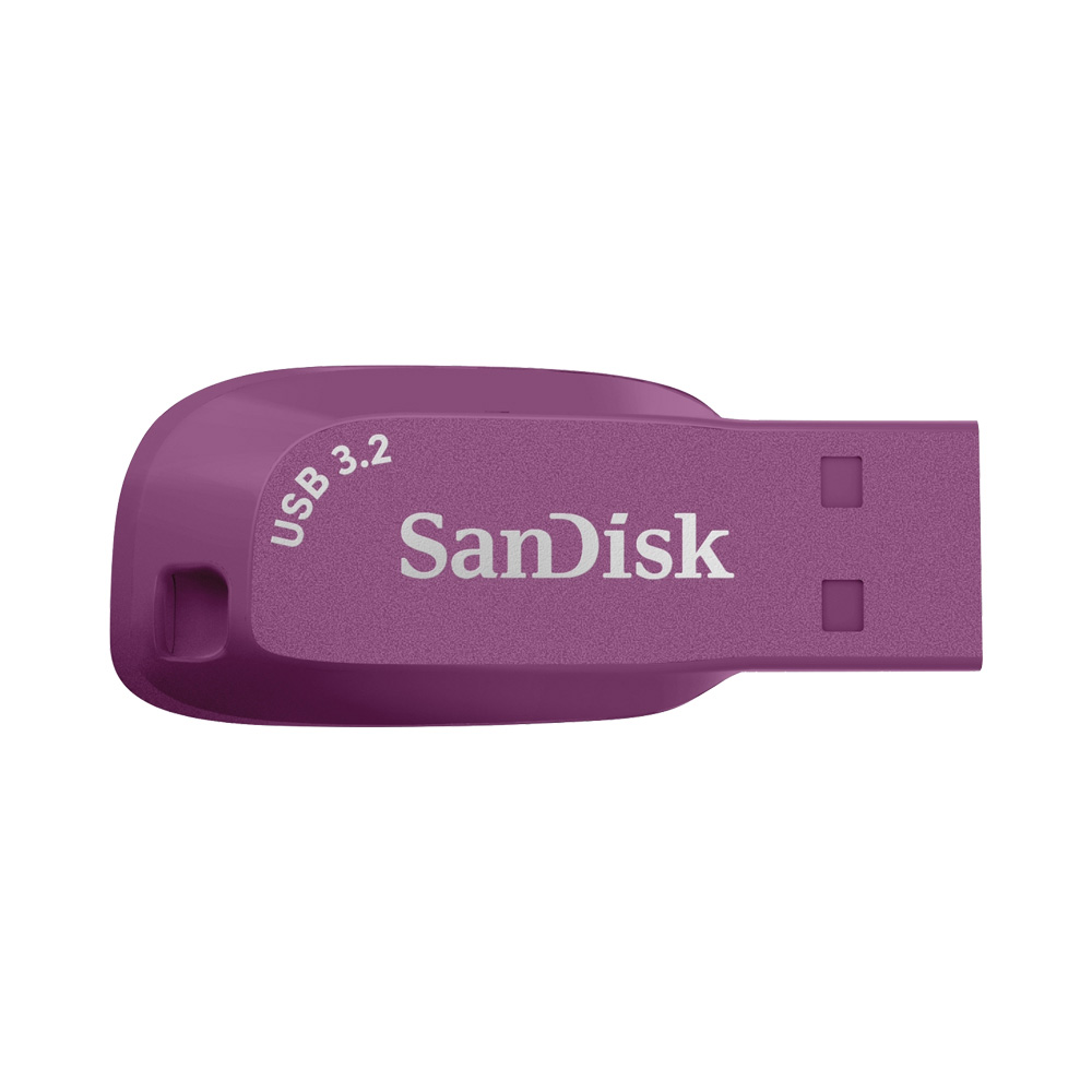 64 GB FLASH DRIVE (แฟลชไดร์ฟ) SANDISK ULTRA SHIFT USB 3.2 GEN 1 (CATTLEYA ORCHID - PURPLE) (SDCZ410-064G-G46CO)
