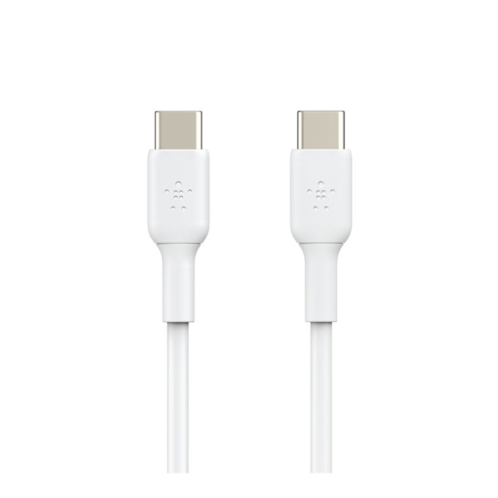 CHARGER CABLE (สายชาร์จ) BELKIN PVC USB-C TO USB- C 2 METER (CAB003BT2MWH)