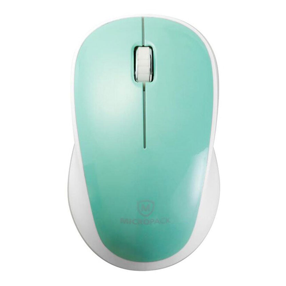 WIRELESS MOUSE (เมาส์ไร้สาย) MICROPACK MP-771W ST WIRELESS SILENT (GREEN)