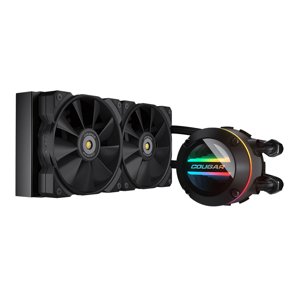 CPU LIQUID COOLER (ระบบระบายความร้อนด้วยน้ำ) COUGAR POSEIDON GT 240