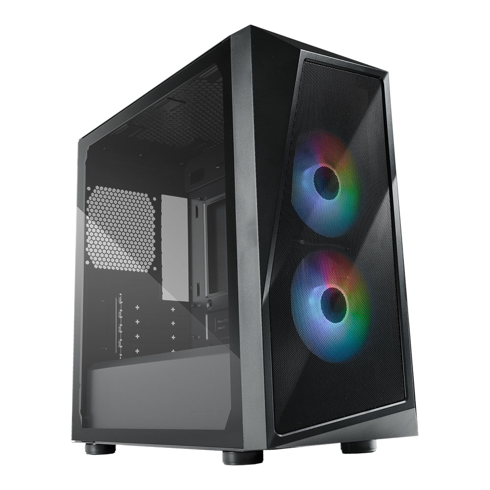 CASE (เคส) COOLER MASTER CASE-MATX BLACK (CP320-KGNN-S00)