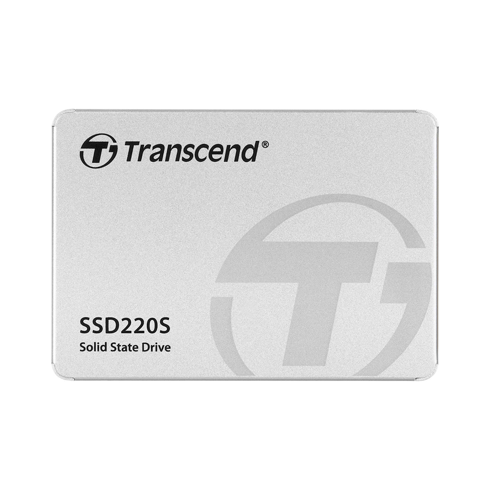 120 GB SSD (เอสเอสดี) TRANSCEND  220S 2.5” SATA3 TLC  (TS120GSSD220S)