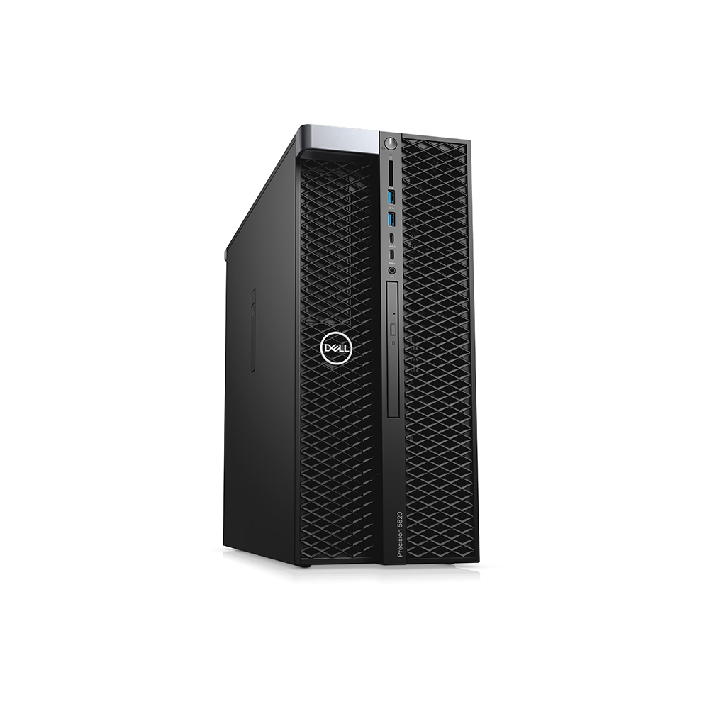 DESKTOP PC (คอมพิวเตอร์ตั้งโต๊ะสำหรับองค์กร) DELL WORKSTATION PRECISION T5820 XEONW-2223 32GB NVIDIARTX A2000-6GB 512SSD+2TB WIN11DG10 (SNST582012)