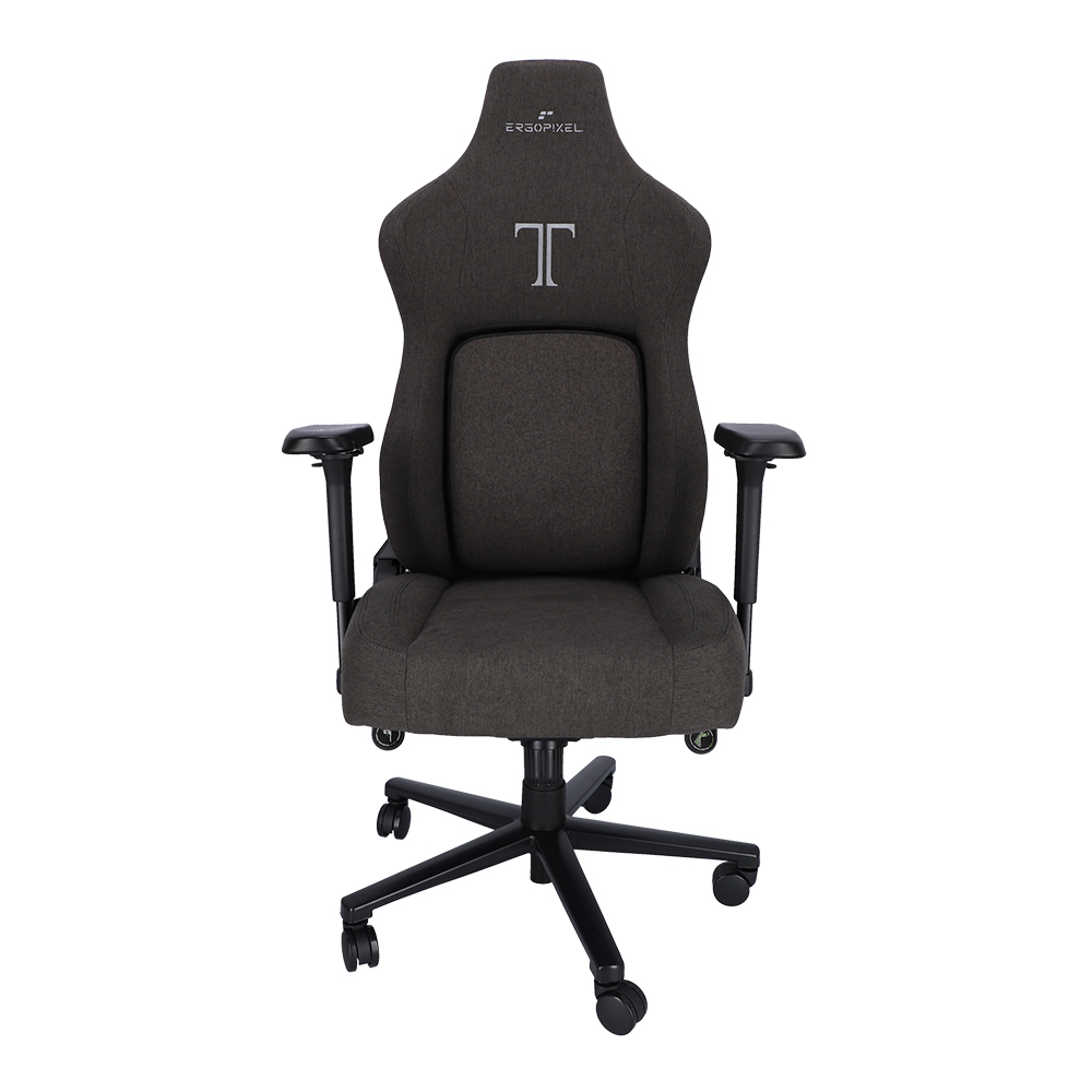 GAMING CHAIR (เก้าอี้เกมมิ่ง) ERGOPIXEL GAMING THRONE PREMIUM (EP-GC0007) (BLACK) (FABRIC) (สินค้าต้องประกอบก่อนใช้งาน)