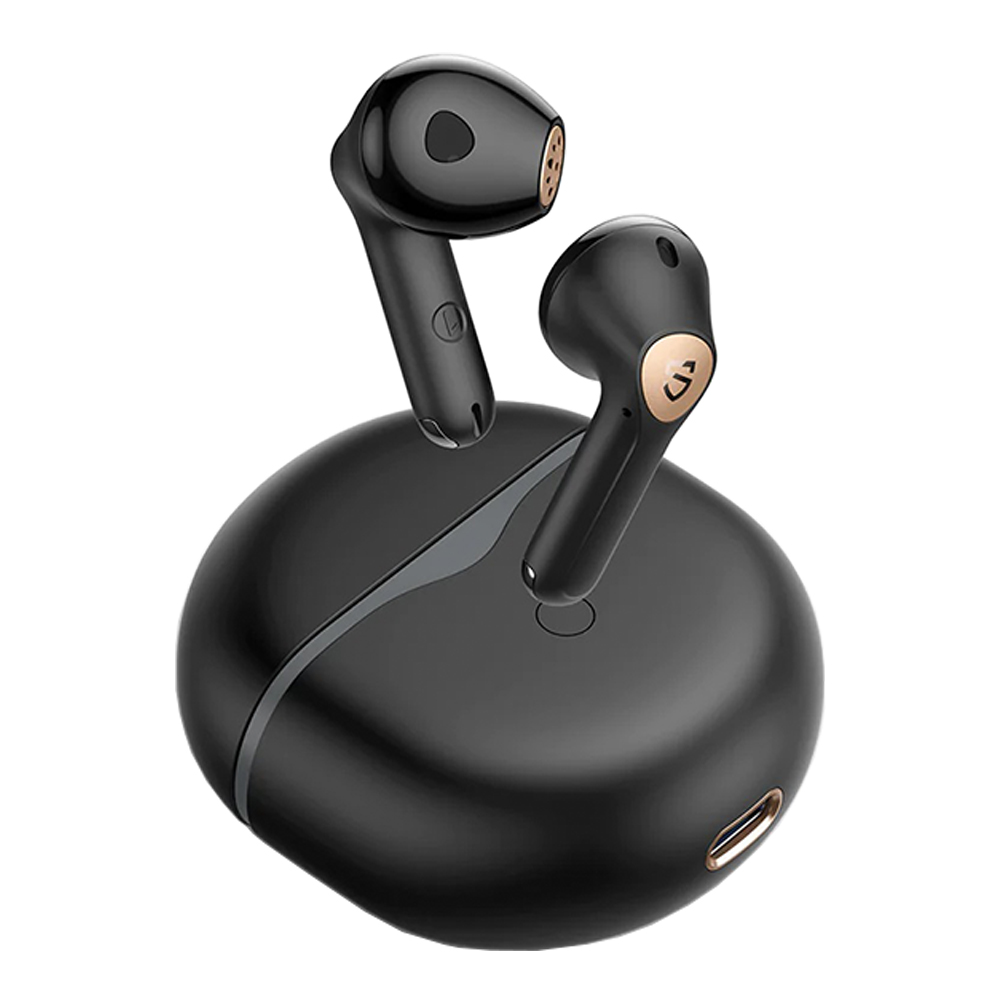 TRUE WIRELESS (หูฟังไร้สาย) SOUNDPEATS AIR4 (BLACK)