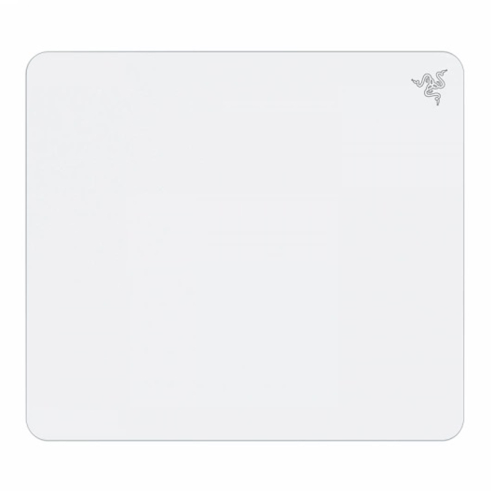 MOUSE PAD (เมาส์แพด) RAZER ATLAS TEMPERED GLASS (WHITE) (450 x 400 x 5mm)