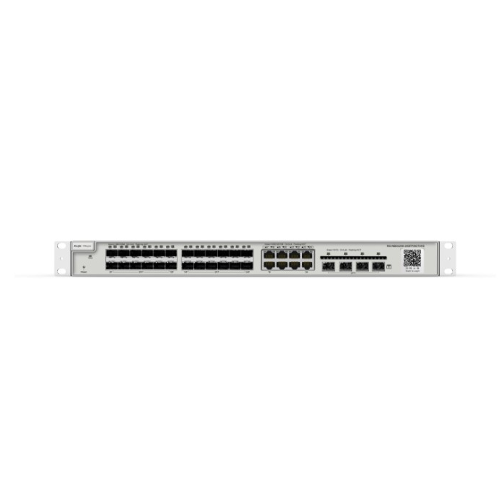 SWITCH (สวิตซ์) RUIJIE 24-Port Gigabit SFP with 8 combo RJ45 ports Layer 2 Managed Switch (RG-NBS3200-24SFP/8GT4XS)