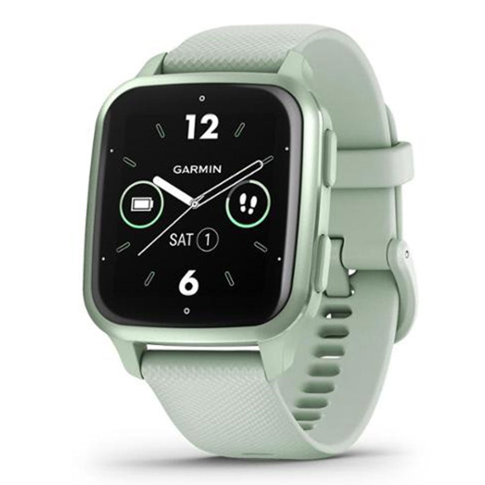 SMART WATCH (นาฬิกาอัจฉริยะ) GARMIN VENU SQ 2 METALLIC MINT WITH COOL MINT BAND