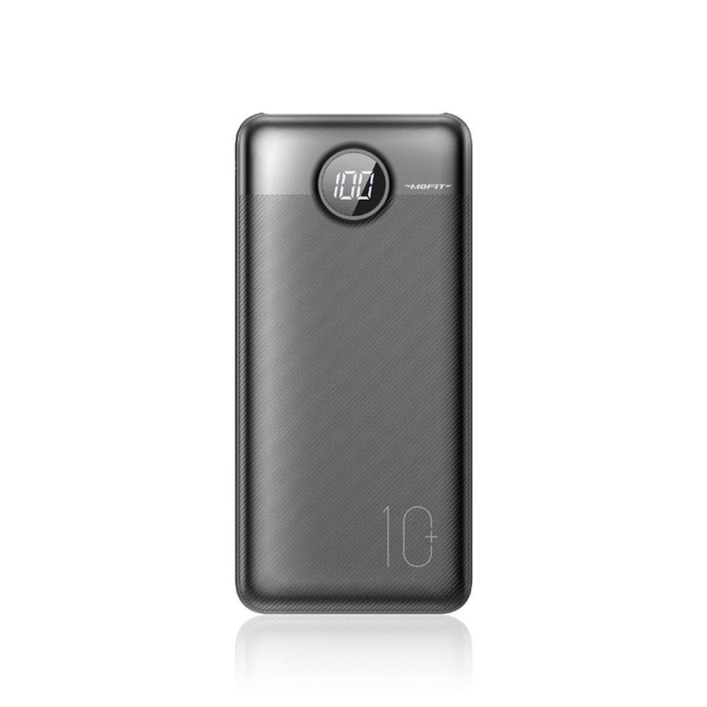 POWER BANK (พาวเวอร์แบงค์) MOFIT POWERBANK M13PRO LED 10000mAh 37W BLACK