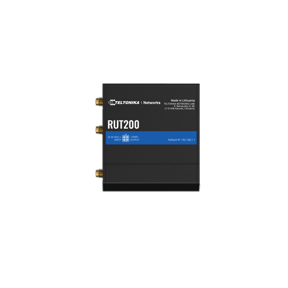 ROUTER WITH SIM CARD SLOT (เราเตอร์ใส่ซิมการ์ด) TELTONIKA 4G LTE SIM 2FF x 1 SIM WIFI 2.4GHZ (TNK-RUT200010000)