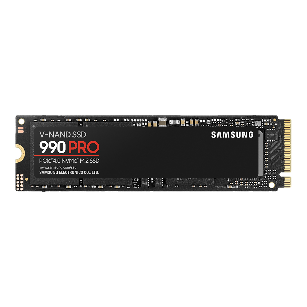 2 TB SSD (เอสเอสดี) SAMSUNG 990 PRO - PCIe 4x4/NVMe M.2 2280 (MZ-V9P2T0BW)