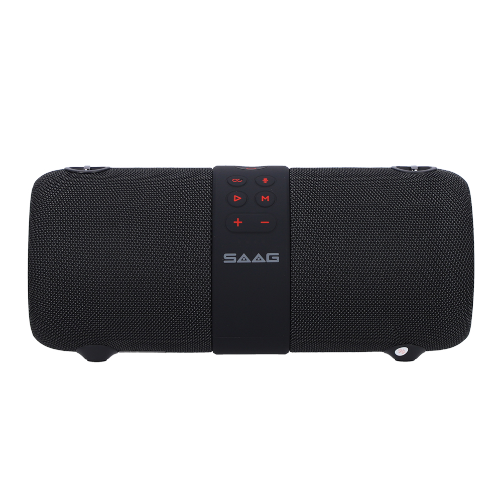 BLUETOOTH SPEAKER (ลำโพงบลูทูธ) SAAG NOVA (P11S) BLACK