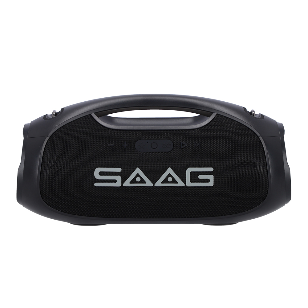 BLUETOOTH SPEAKER (ลำโพงบลูทูธ) SAAG STORM (ES244A) RGB BLACK