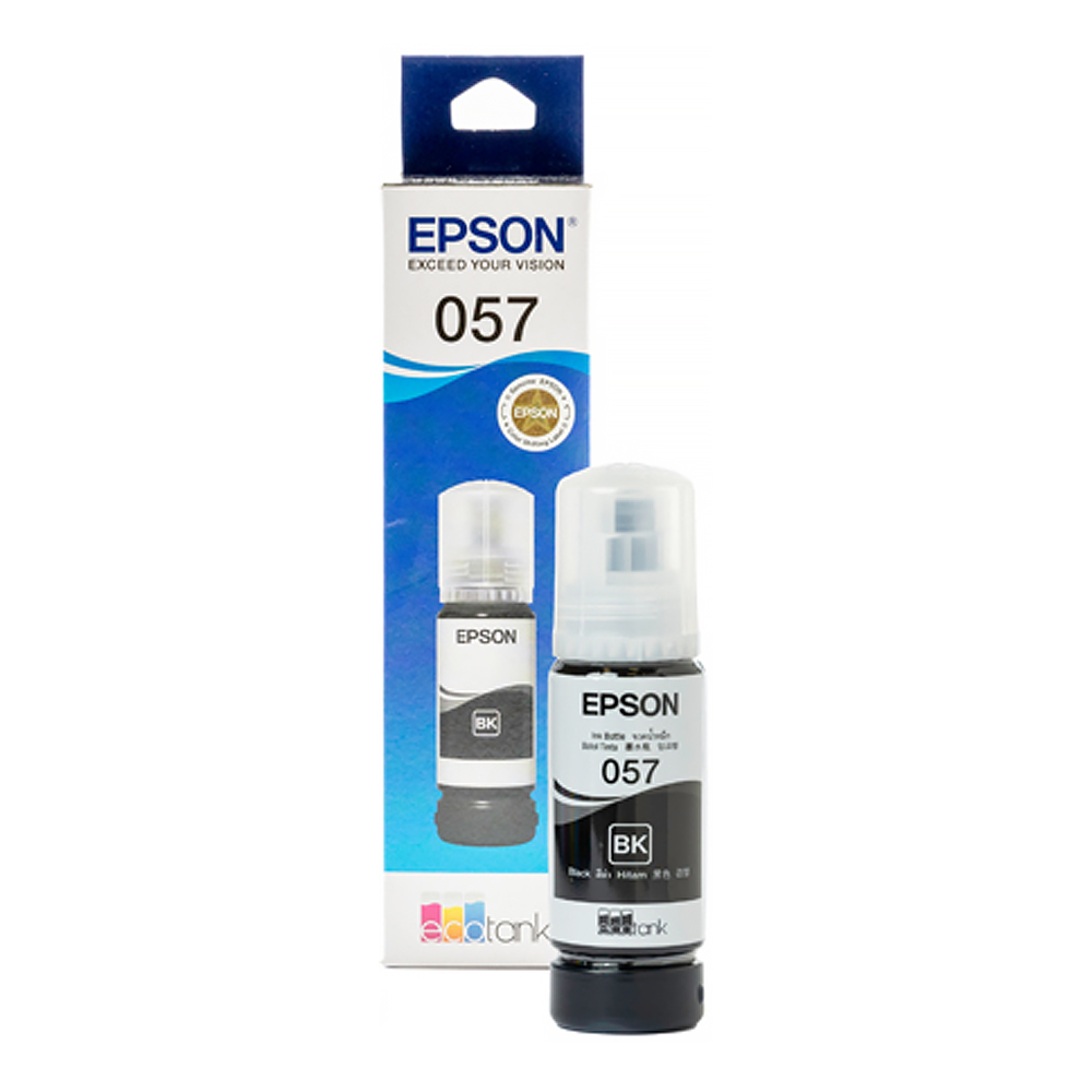 INK (หมึกสำหรับเครื่องพิมพ์) EPSON 057 (BLACK)