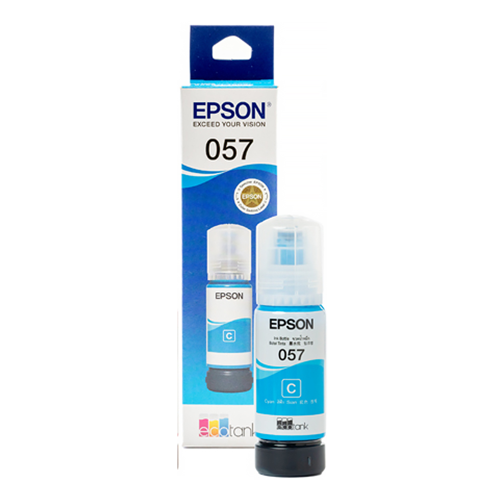 INK (หมึกสำหรับเครื่องพิมพ์) EPSON 057 (CYAN)
