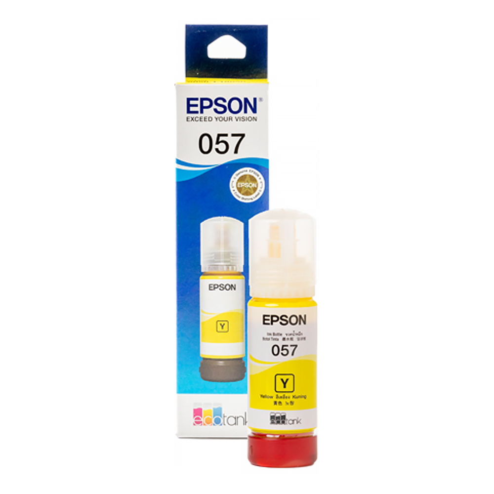 INK (หมึกสำหรับเครื่องพิมพ์) EPSON 057 (YELLOW)