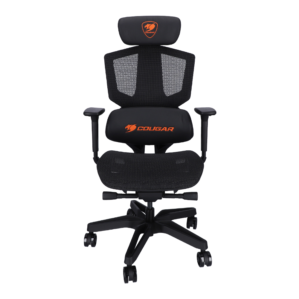 GAMING CHAIR (เก้าอี้เกมมิ่ง) COUGAR ARGO ONE BLACK-ORANGE (สินค้าต้องประกอบก่อนใช้งาน)