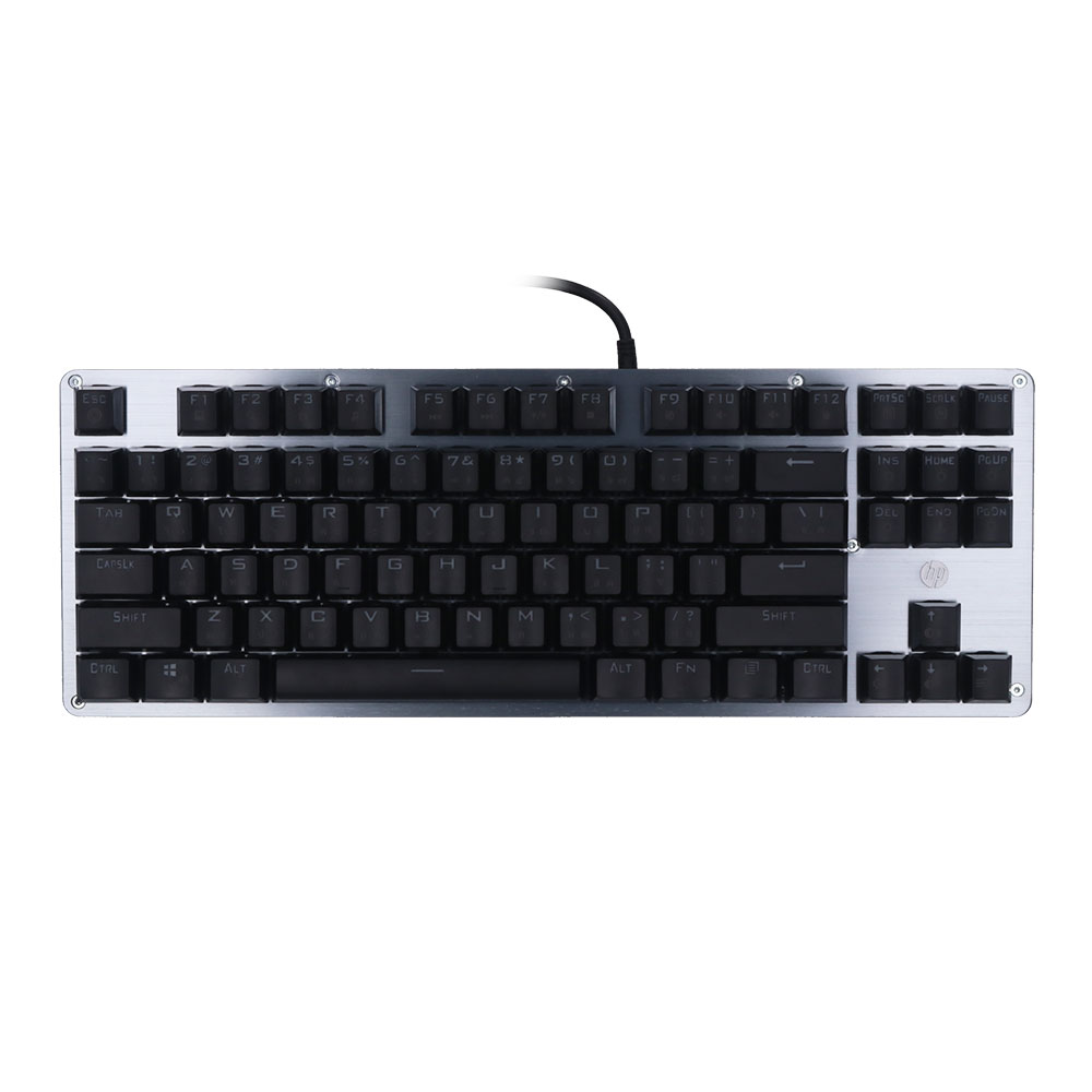 KEYBOARD (คีย์บอร์ด) HP GK200 (BLACK) (BLACK SWITCH - RGB LED - EN/TH)