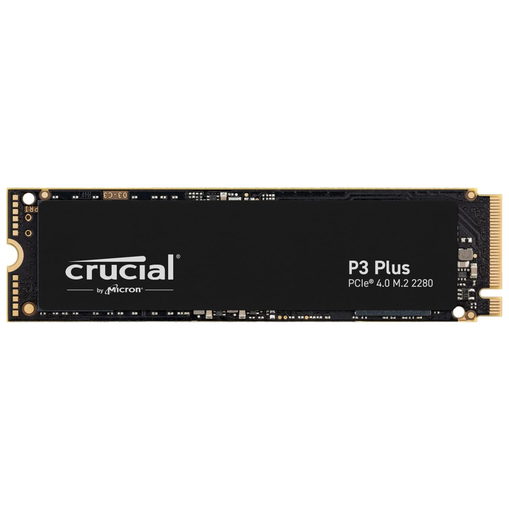 500GB SSD (เอสเอสดี) CRUCIAL P3 PLUS NVMe/PCIe4x4 M.2 2280 SSD 3D NAND (CT500P3PSSD8)