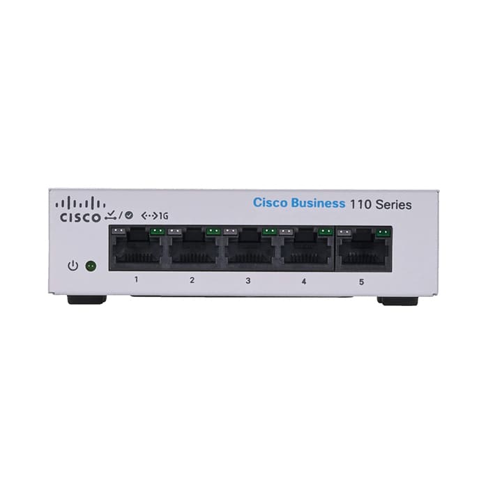SWITCH (สวิตซ์) CISCO BUSINESS 110 SERIES 5G (CBS110-5T-D-EU)