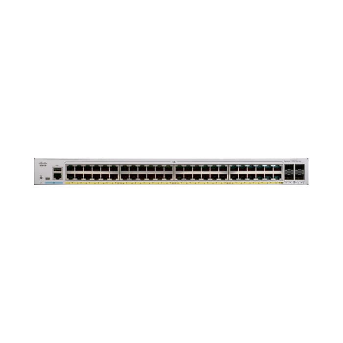 SWITCH (สวิตซ์) CISCO BUSINESS 350 SERIES 48 PORT GE PoE+ 4x1G SFP (CBS350-48P-4G-EU)