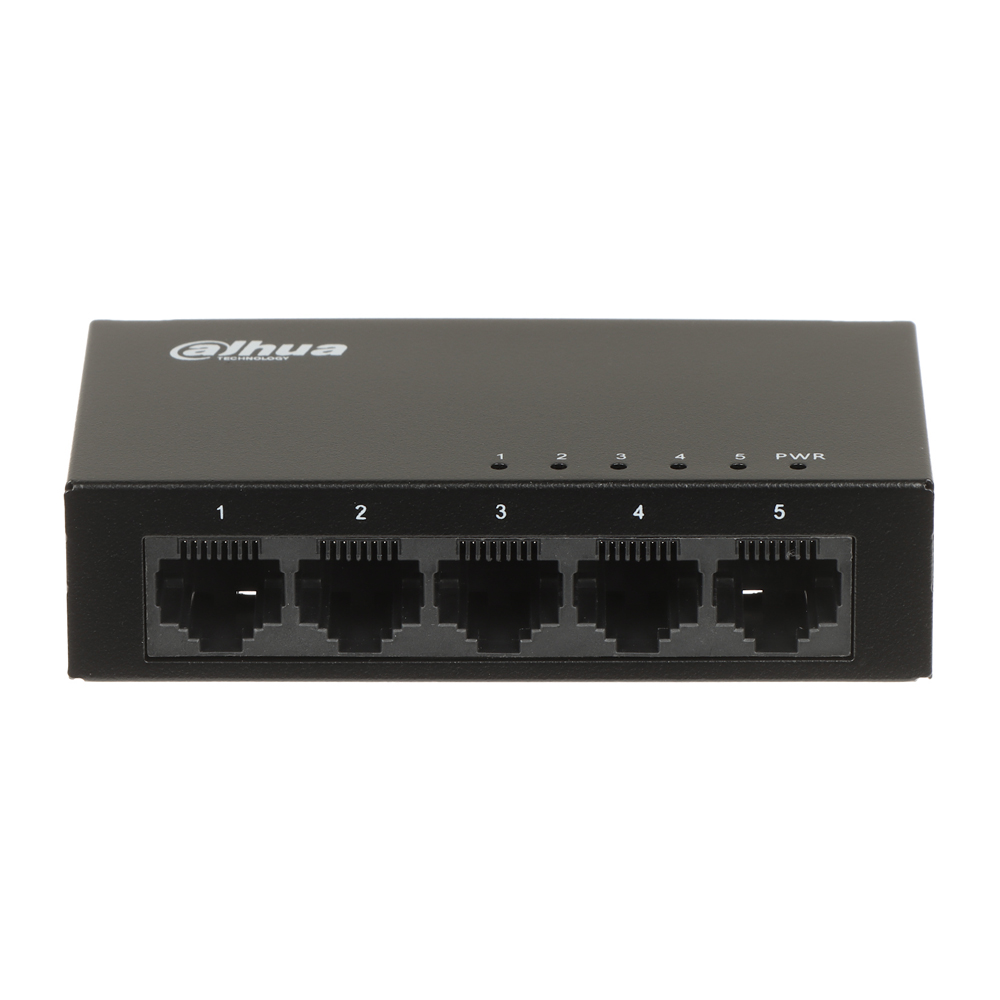 SWITCH (สวิตซ์) DAHUA SWITCH HUB 5 PORT (PFS3005-5GT-V2) 10G BLACK