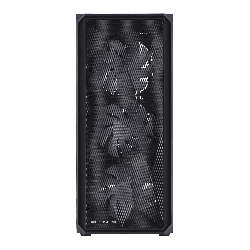 CASE (เคส) PLENTY ME19 (BLACK) (ATX)