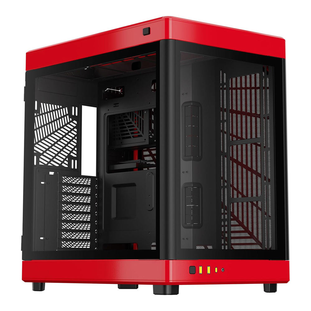CASE (เคส) GAMDIAS NESO P1 BR (BLACK-RED) (E-ATX)