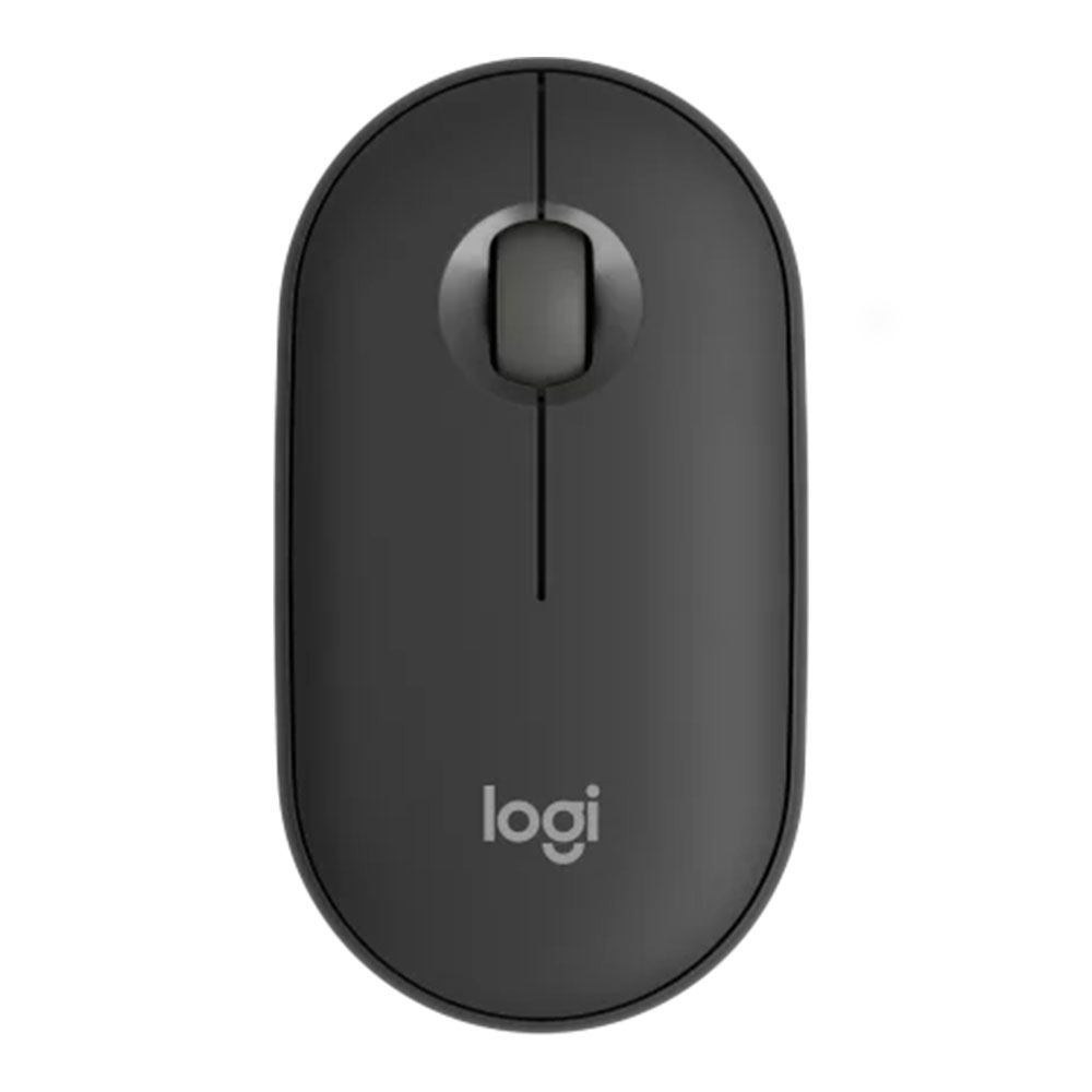 BLUETOOTH MOUSE (เมาส์บลูทูธ) LOGITECH M350S PEBBLE 2 WIRELESS SILENT (GRAPHITE)