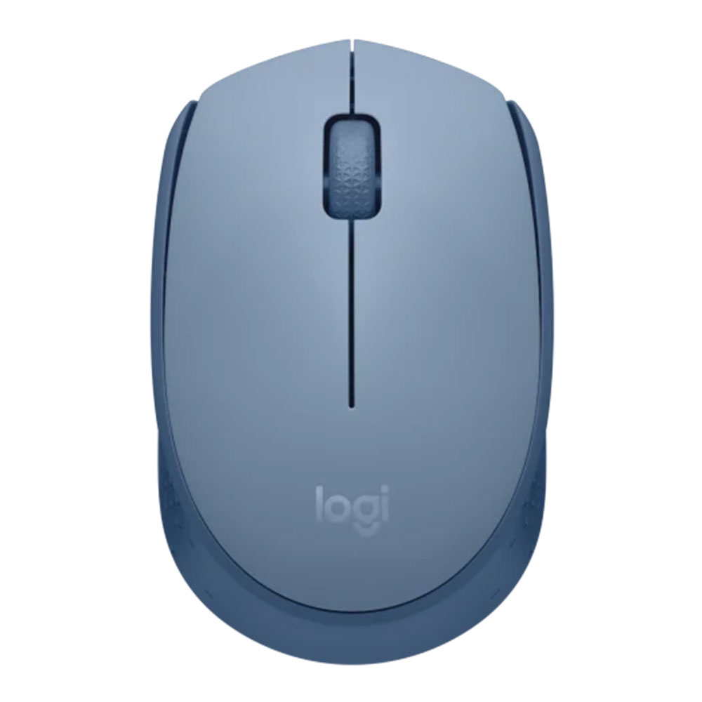 WIRELESS MOUSE (เมาส์ไร้สาย) LOGITECH M171 WIRELESS (BLUEGREY)