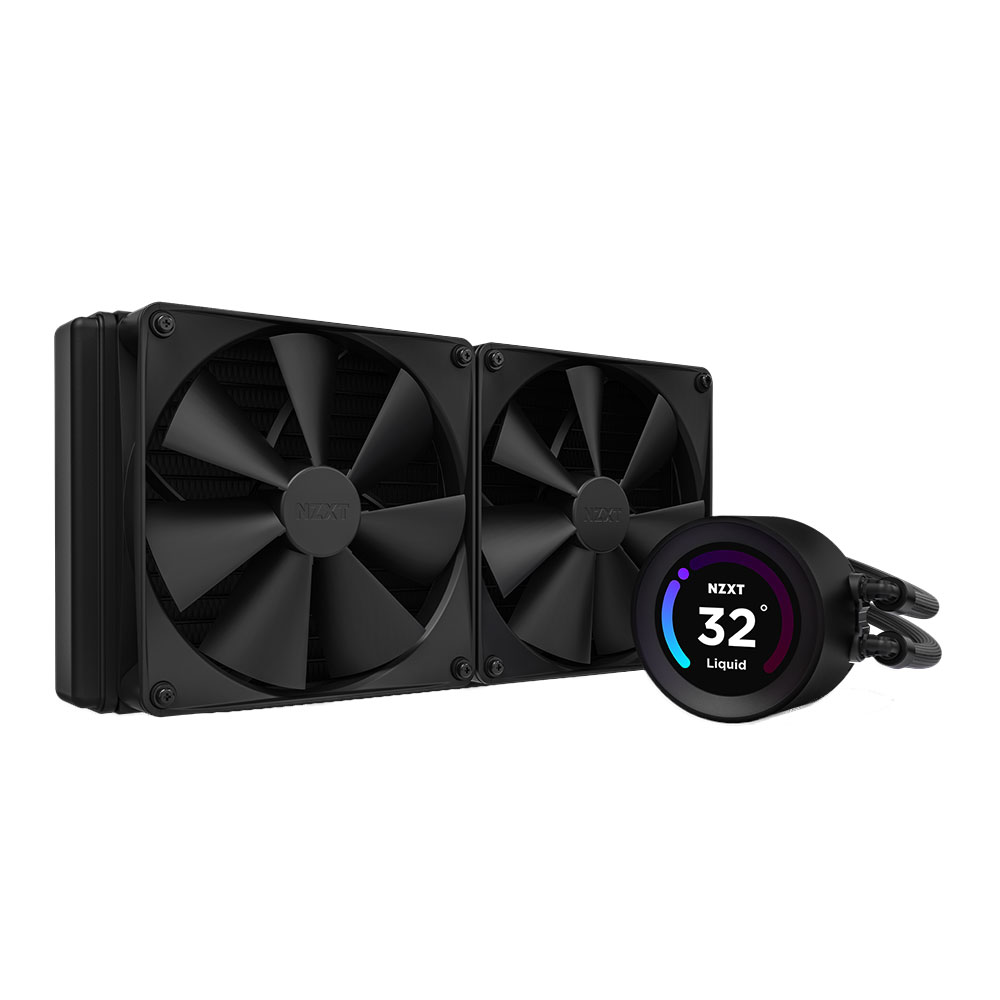 CPU LIQUID COOLER (ระบบระบายความร้อนด้วยน้ำ) NZXT KRAKEN ELITE 280 BLACK