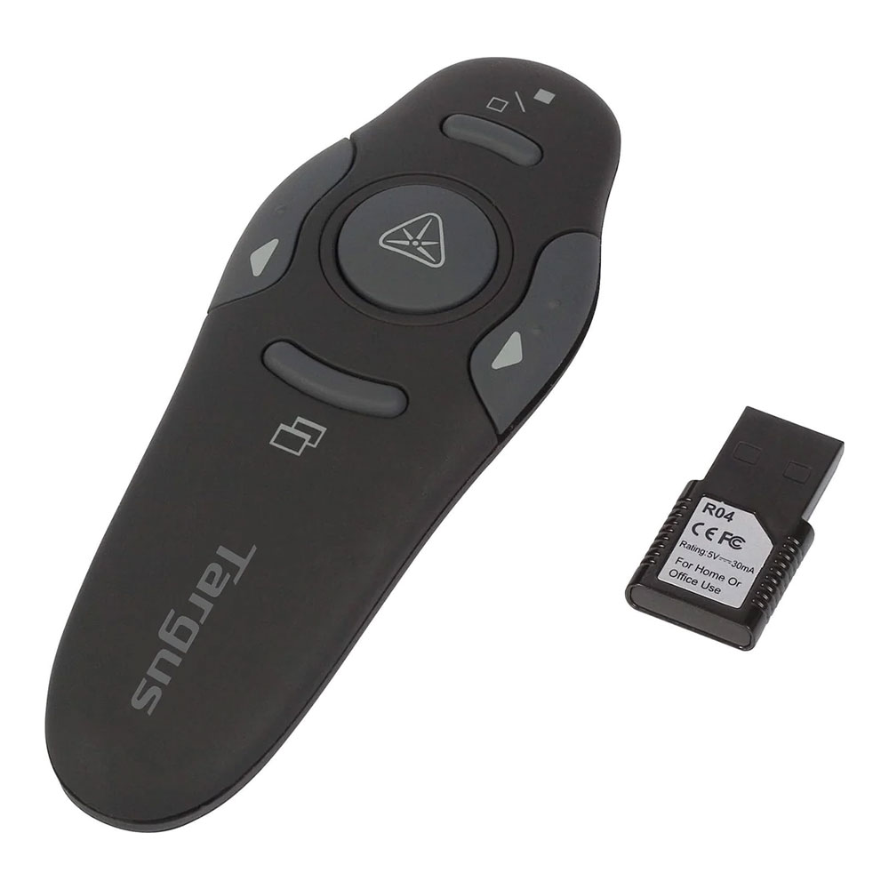 WIRELESS PRESENTATION (รีโมทควบคุมคำสั่งไร้สาย) TARGUS P16 PRESENTER WITH LASER POINTER