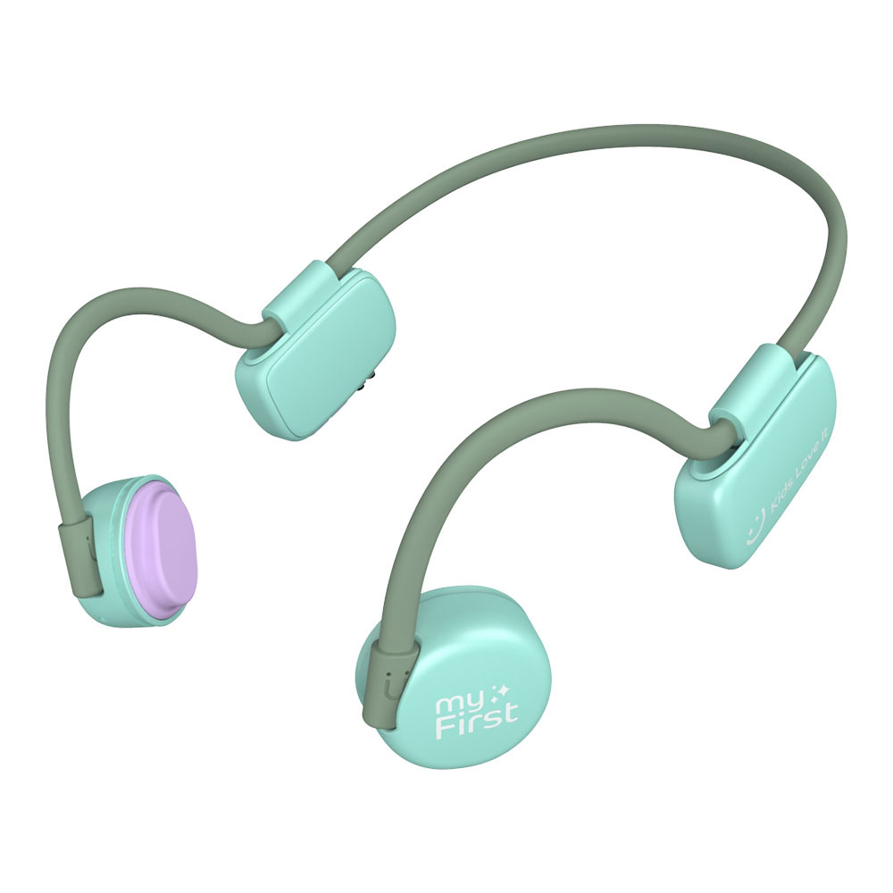 WIRELESS BONE CONDUCTION HEADPHONE (หูฟังไร้สาย) MYFIRST BC WIRELESS FOR KIDS GREEN (FH8503SA-GN01)