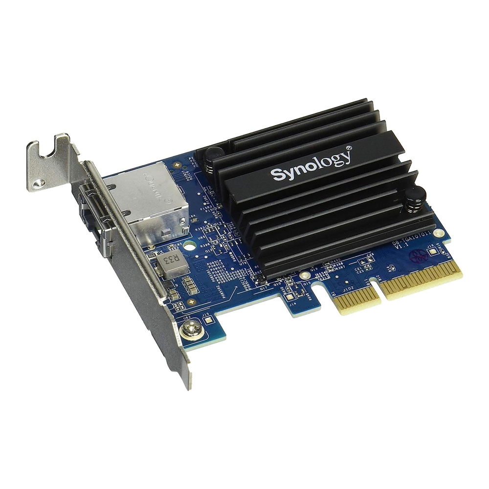 LAN CARD (การ์ดแลน) SYNOLOGY PORT 10 GB BASE-T PCIE 3.0x4 ETHERNET ADAPTER (E10G18-T1) (SNL-E10G18-T1)