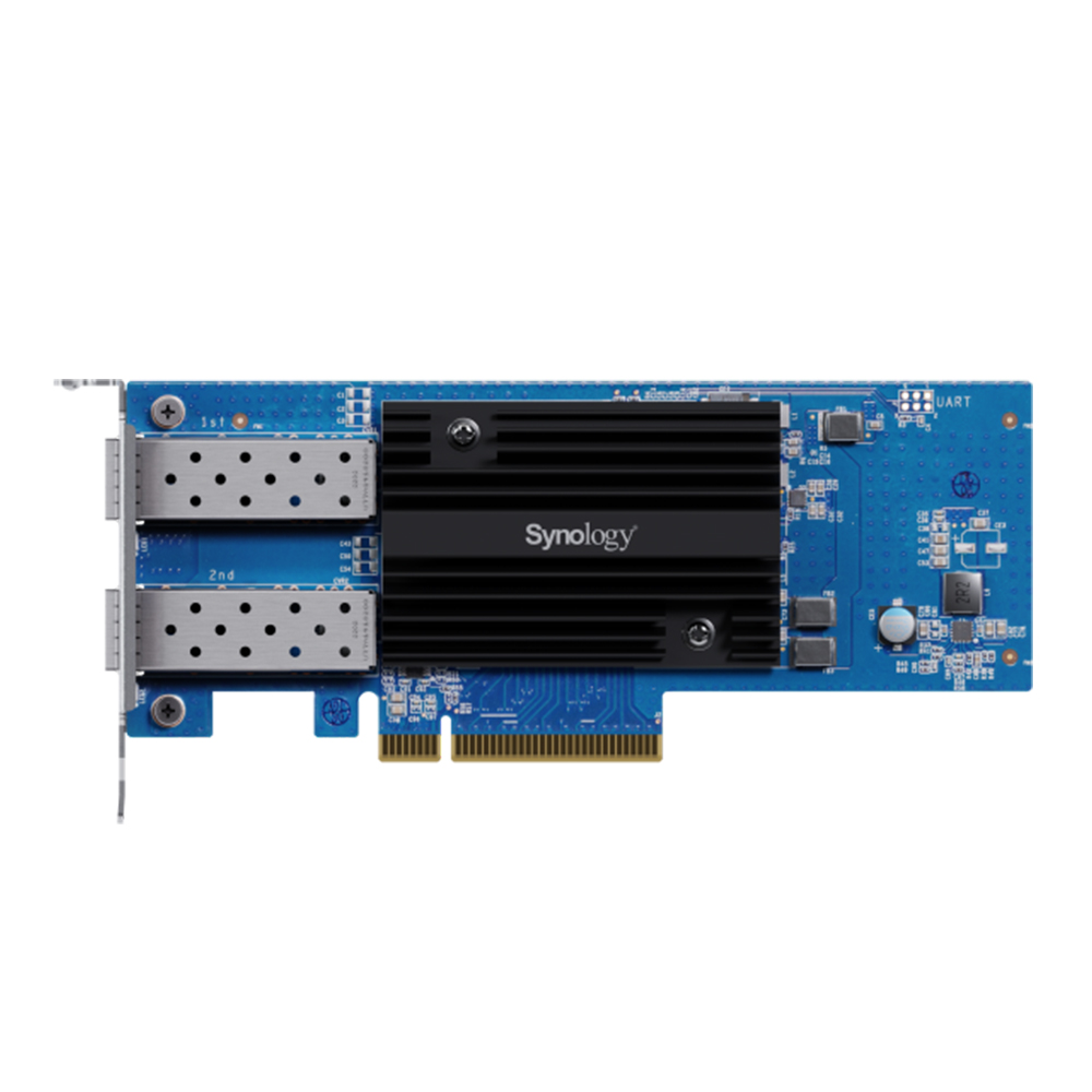 LAN CARD (การ์ดแลน) SYNOLOGY NETWORK CARD E25G30-F2 DUAL-PORT 25 GbE SFP28 (E25G30-F2) (SNL-E25G30-F2)
