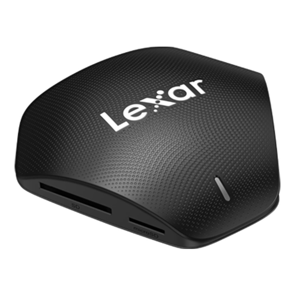 CARD READER (การ์ดรีดเดอร์พกพา) LEXAR PROFESSIONAL MULTI-CARD 3-IN-1 USB 3.1 READER (LRW500URB) BLACK