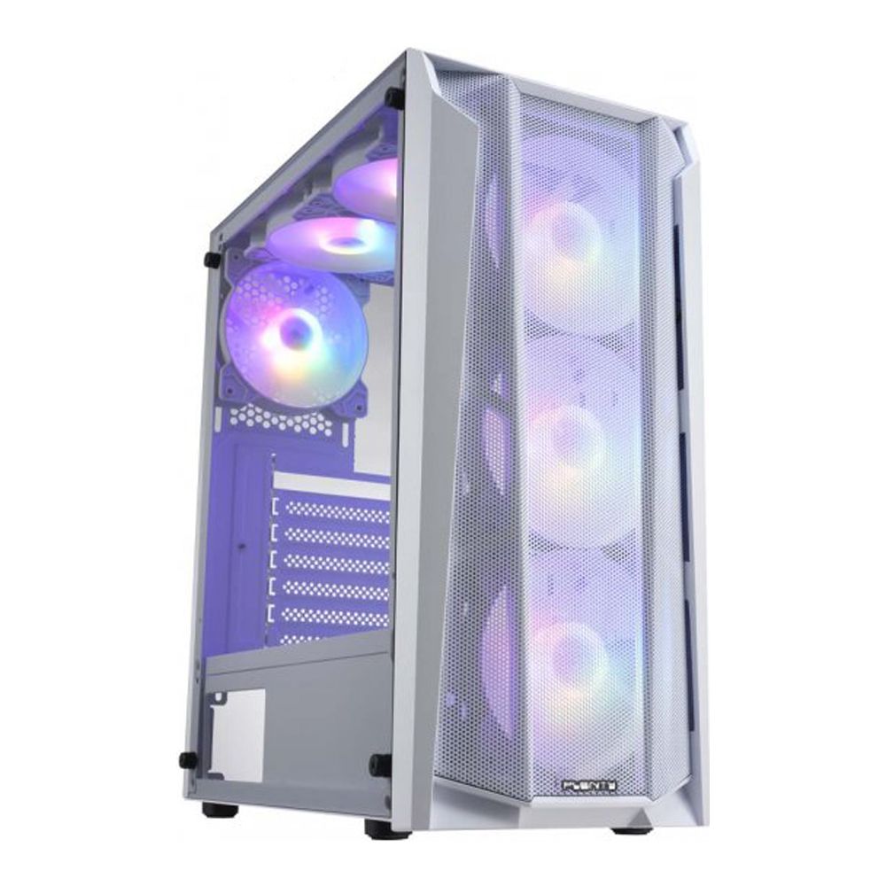 CASE (เคส) PLENTY CR19 WHITE (ATX)