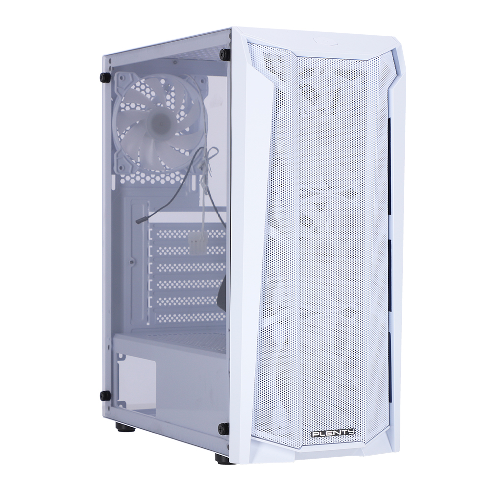 CASE (เคส) PLENTY CR19 WHITE (ATX)