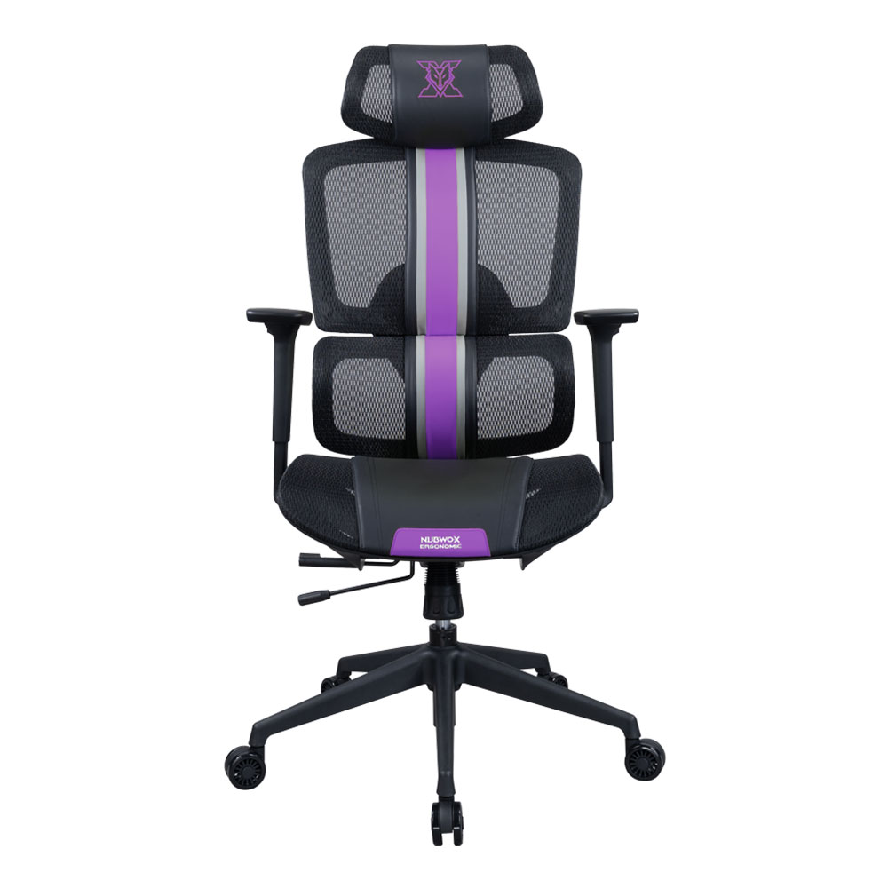 ERGONOMIC CHAIR (เก้าอี้เพื่อสุขภาพ) NUBWO REGEN SERIES NXRG-01 PURPLE (สินค้าต้องประกอบก่อนใช้งาน)