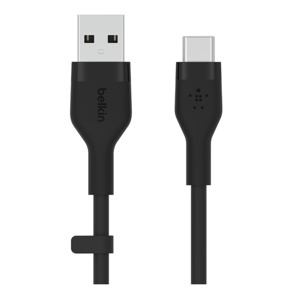 CHARGER CABLE (สายชาร์จ) BELKIN BOOSTCHARGE FLEX USB-C TO USB-A 1 METER (CAB008BT1MBK) (BLACK)