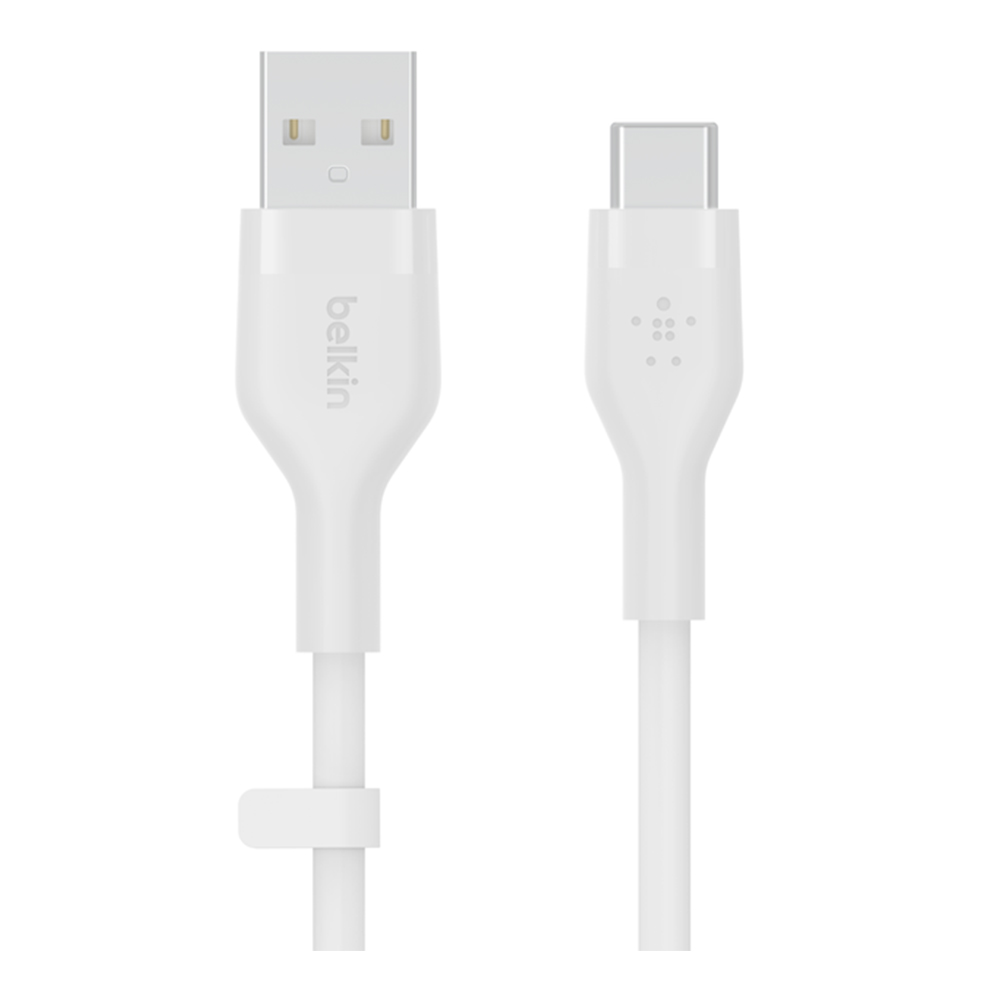 CHARGER CABLE (สายชาร์จ) BELKIN BOOSTCHARGE FLEX USB-C TO USB-A 1 METER (CAB008BT1MWH) (WHITE)