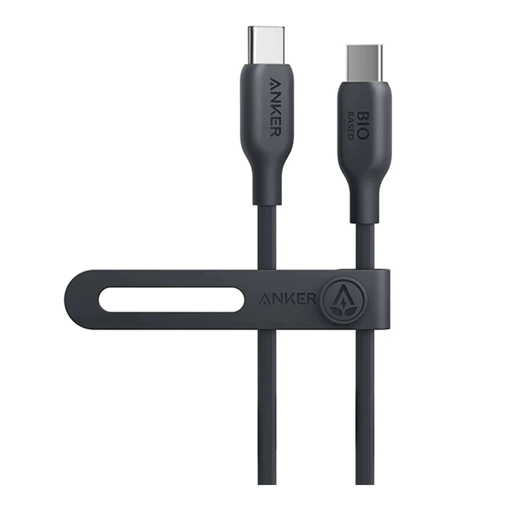 CHARGER CABLE (สายชาร์จ) ANKER 544 USB-C TO USB-C 0.9 METER (AK393) (BLACK)