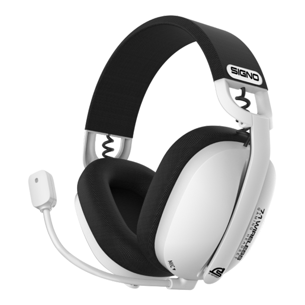 WIRELESS HEADSET (หูฟังไร้สาย) SIGNO MARLOS WP-601W (WHITE)
