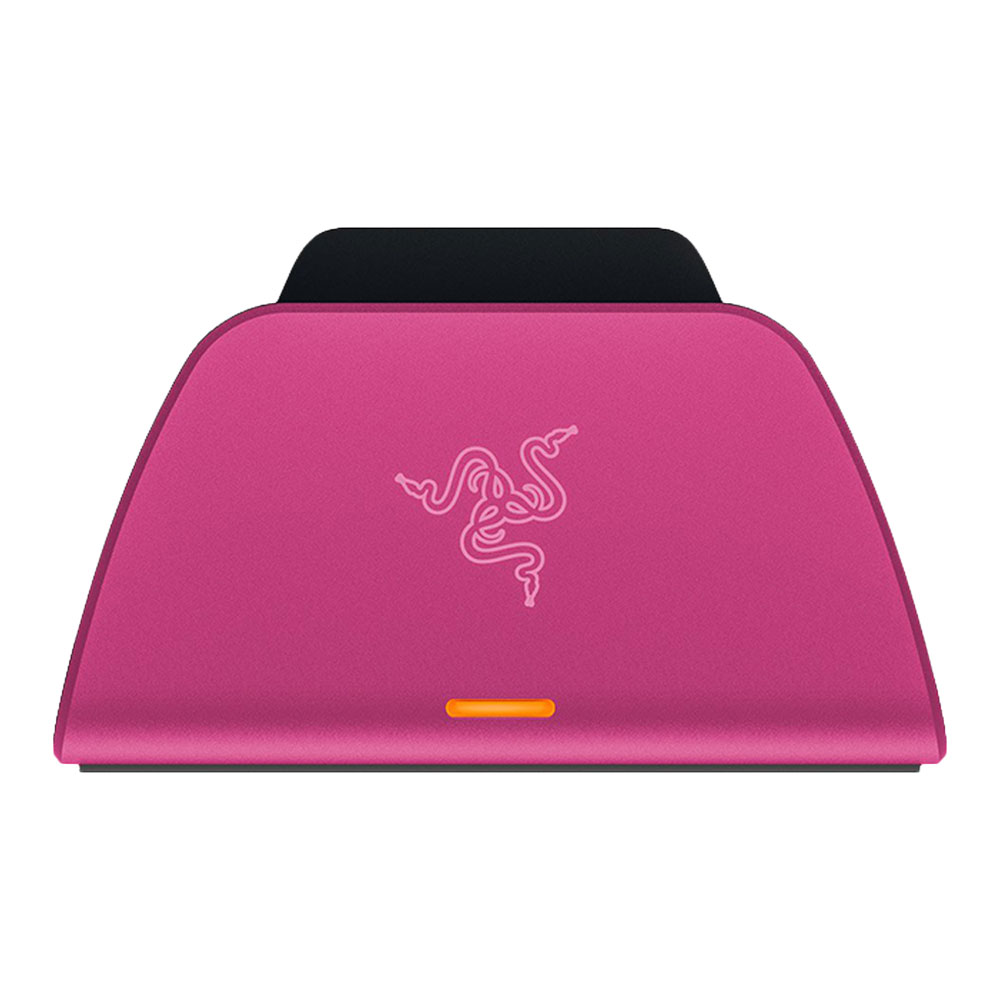 PS5 ACCESSORIES (อุปกรณ์เสริมเครื่องคอนโซล) RAZER QUICK CHARGING FOR PS5 PINK