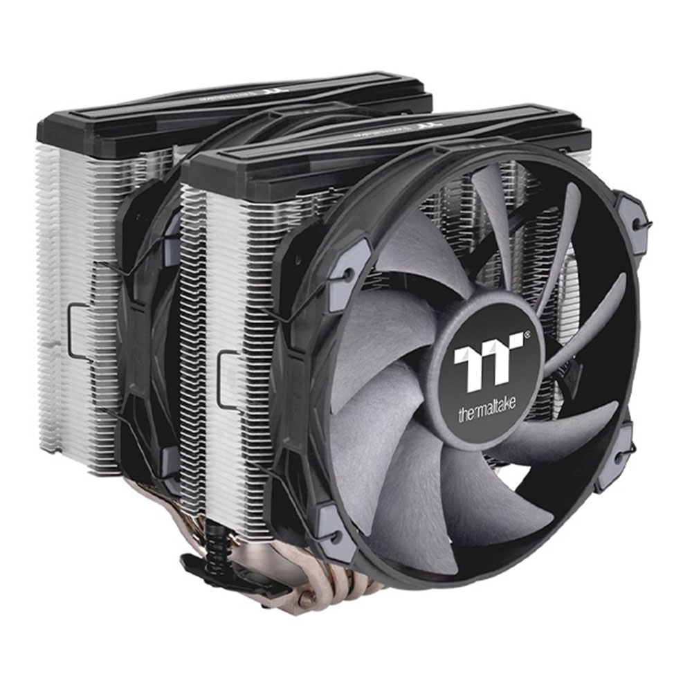 CPU AIR COOLER (พัดลมซีพียู) THERMALTAKE TOUGHAIR 710 BLACK