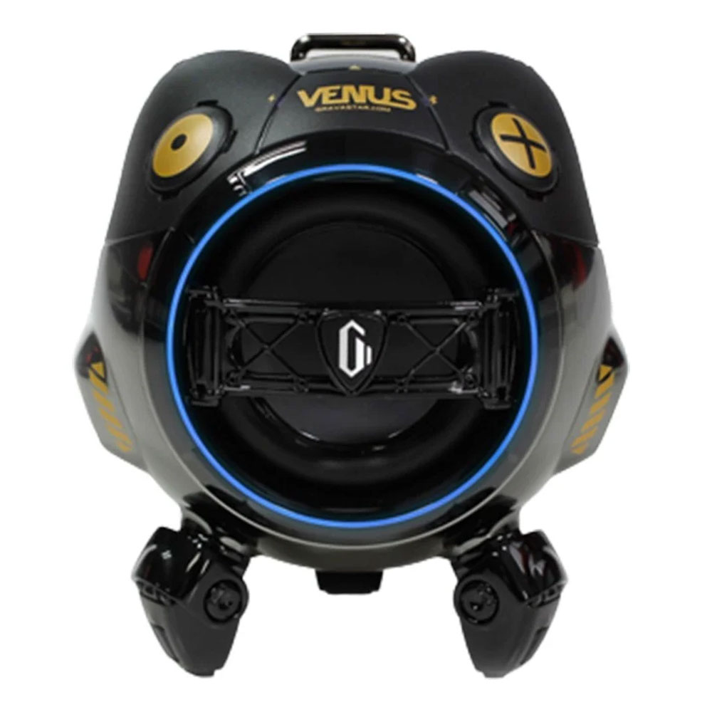 BLUETOOTH SPEAKER (ลำโพงบลูทูธ) GRAVASTAR SPEAKER VENUS - BLACK