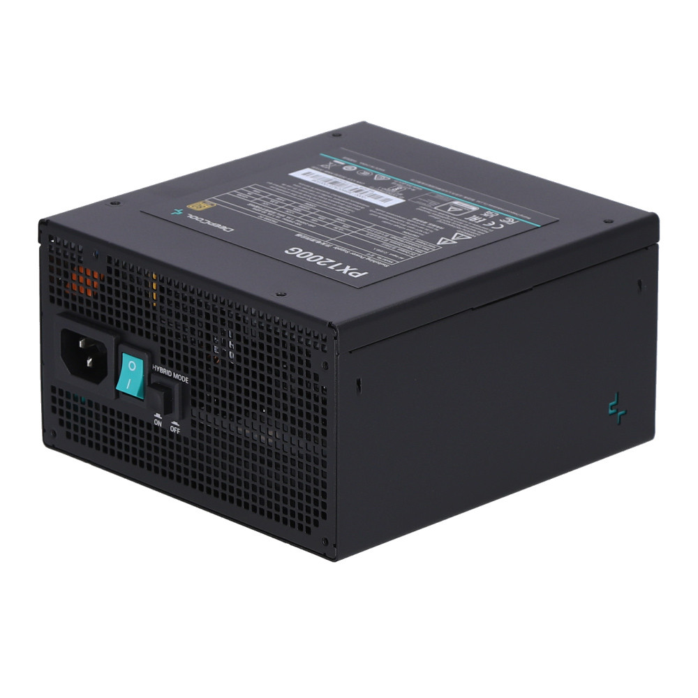 POWER SUPPLY (อุปกรณ์จ่ายไฟ) DEEPCOOL PX1200G - 1200W 80 PLUS GOLD BLACK ATX