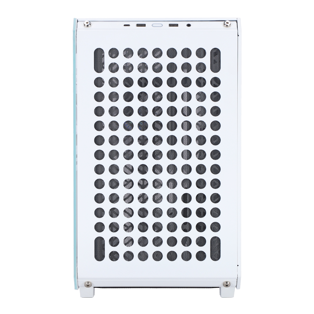 CASE (เคส) COOLER MASTER QUBE 500 (WHITE) (E-ATX)