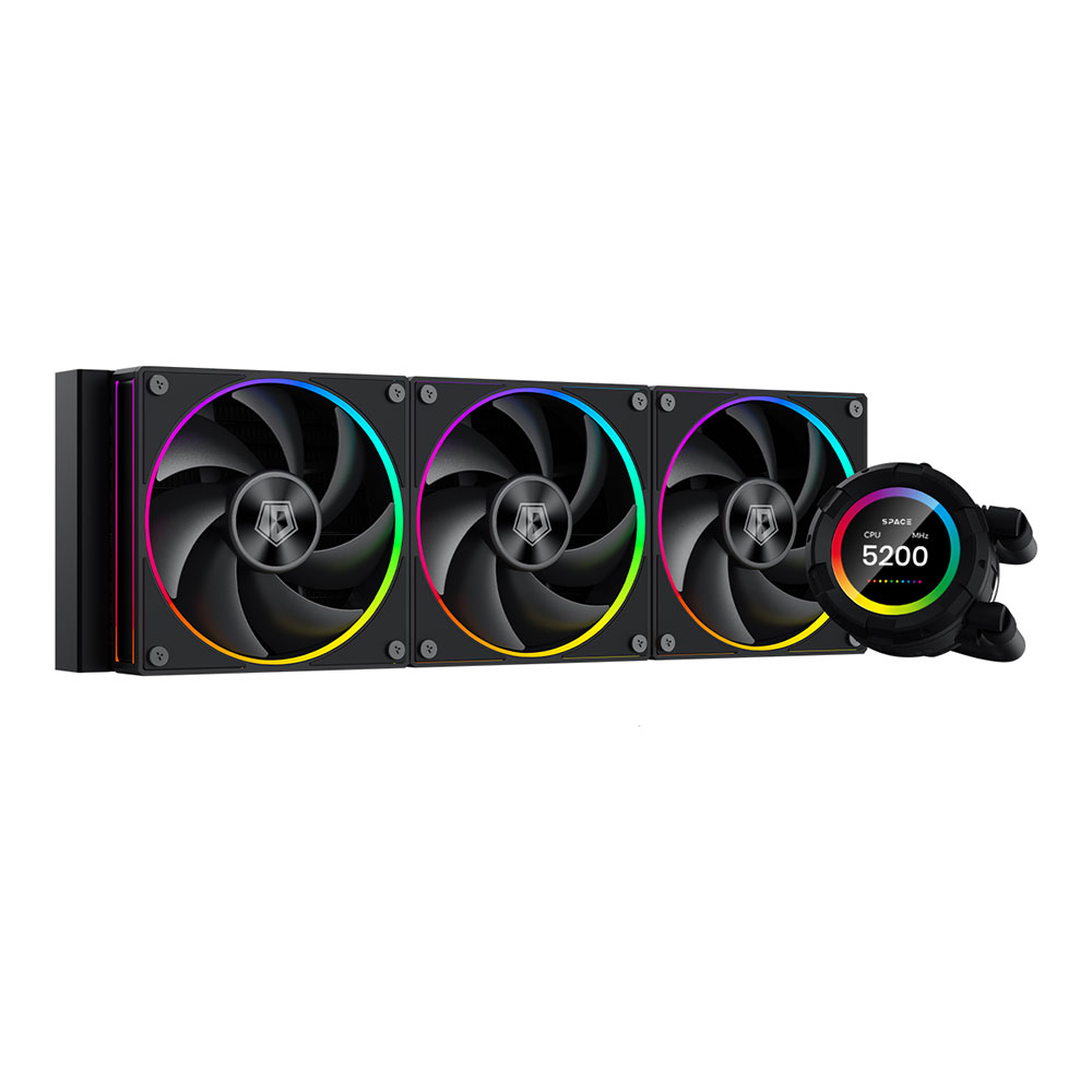 CPU LIQUID COOLER (ระบบระบายความร้อนด้วยน้ำ) ID COOLING SPACE SL360 BLACK