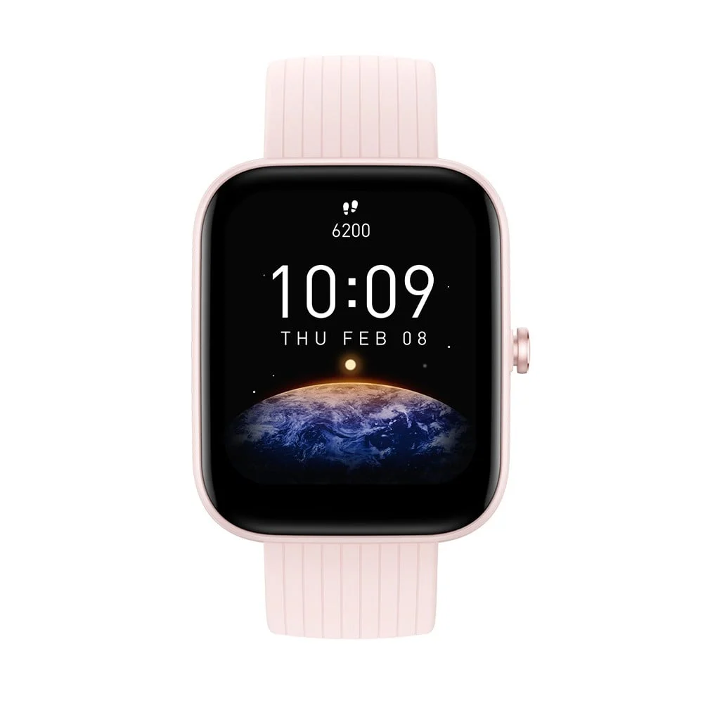 SMART WATCH (สมาร์ทวอทช์) AMAZFIT BIP 3 PRO PINK (6972596104827)